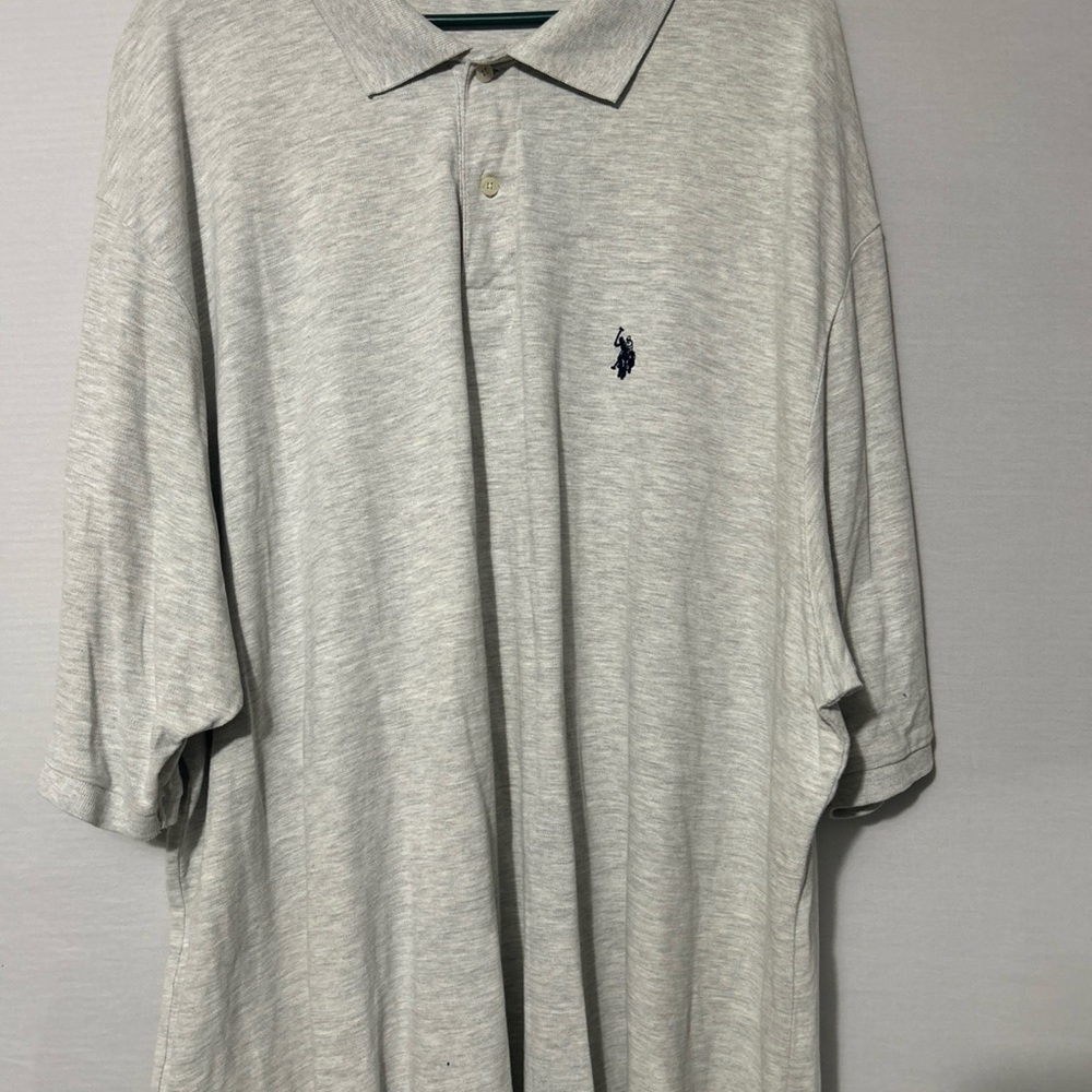 U.S. Polo Assn. Light Gray Men's Polo Shirt